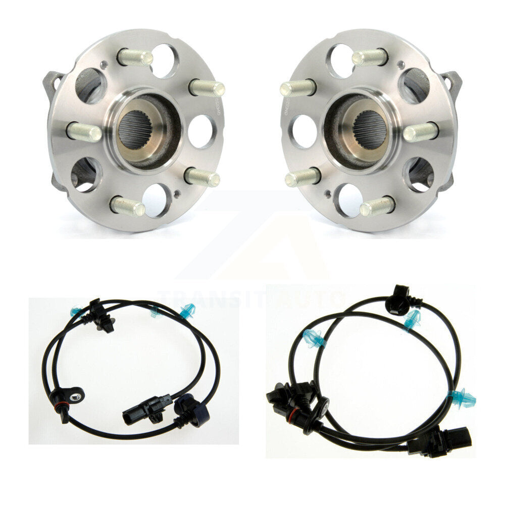 Wheel Hub Bearing And ABS Sensor Rear Kit For Acura RDX with Harness