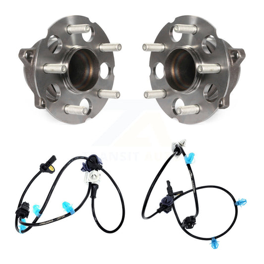 Wheel Hub Bearing & ABS Sensor Rear Kit For Acura RDX FWD with 3.5L 4-Wheel
