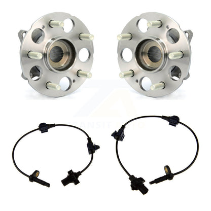 Wheel Hub Bearing Sensor Rear Kit For 07-11 Honda CR-V 4WD with 2.4L 4-Wheel ABS