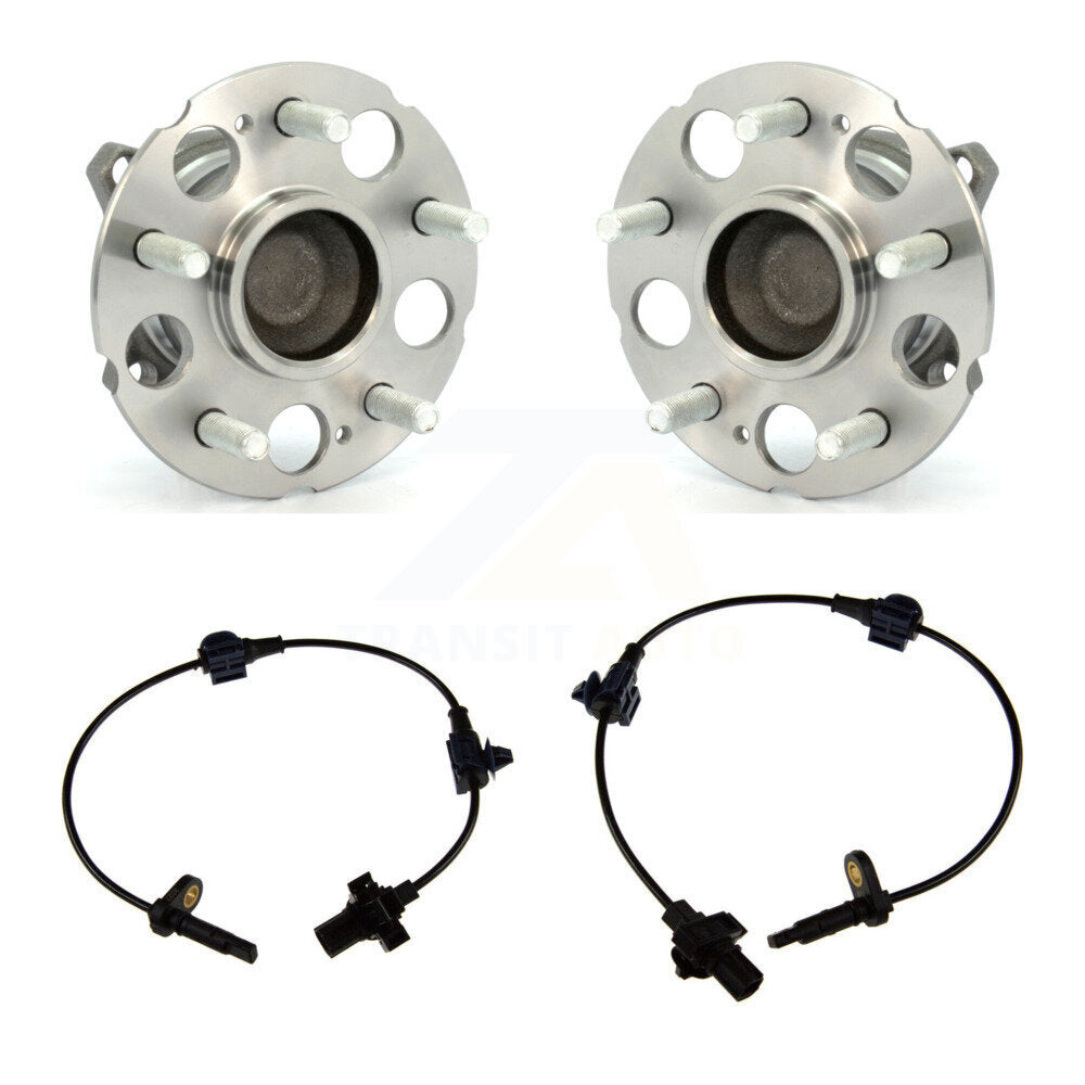 Wheel Hub Bearing Sensor Rear Kit For 07-11 Honda CR-V FWD with 2.4L 4-Wheel ABS