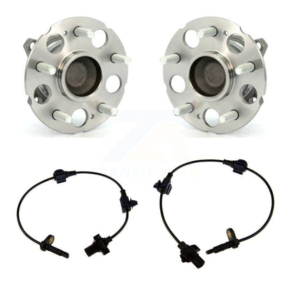 Wheel Hub Bearing Sensor Rear Kit For 07-11 Honda CR-V FWD with 2.4L 4-Wheel ABS
