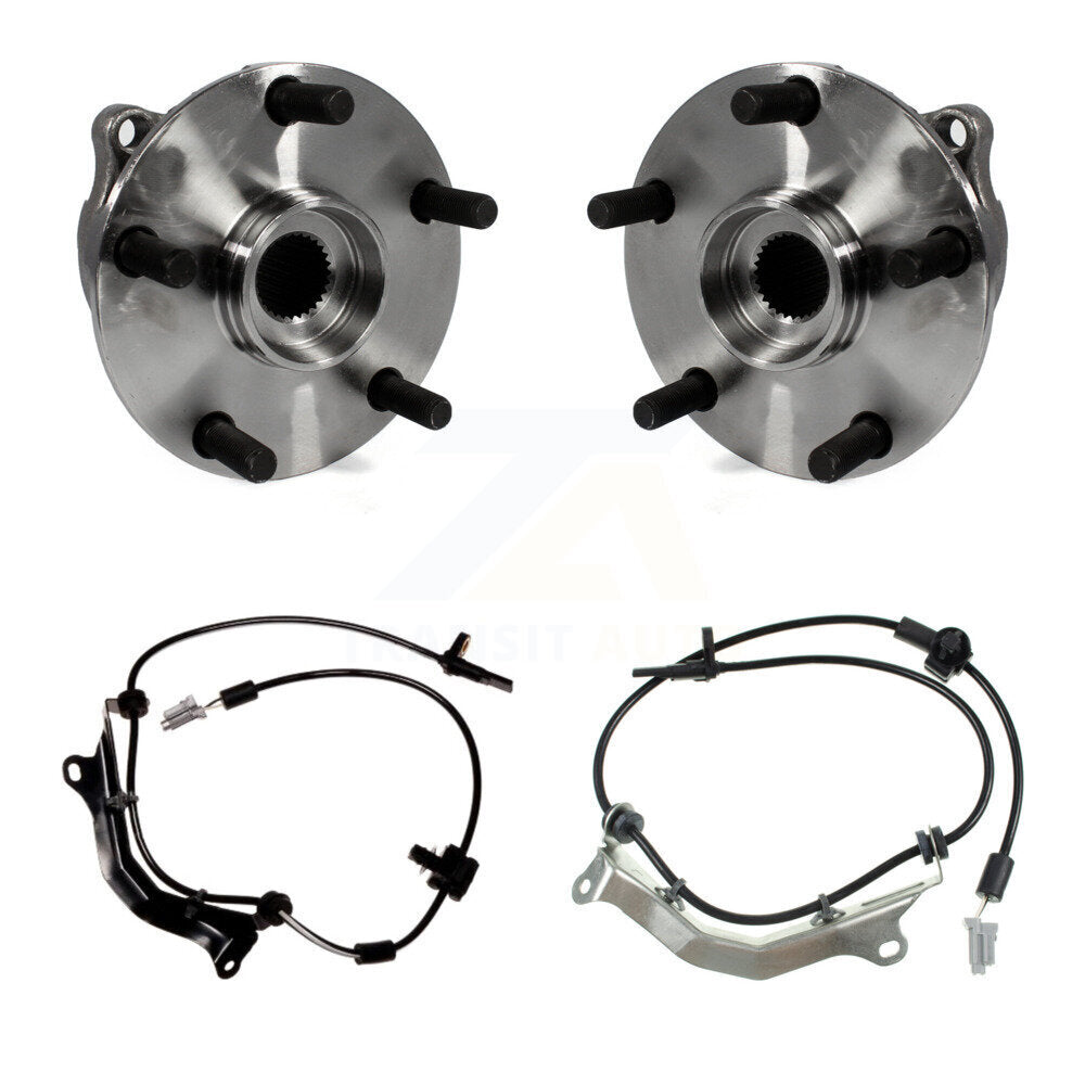 Wheel Hub Bearing And ABS Sensor Rear Kit For Subaru Impreza