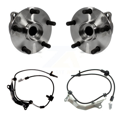 Wheel Hub Bearing And ABS Sensor Rear Kit For Subaru Impreza