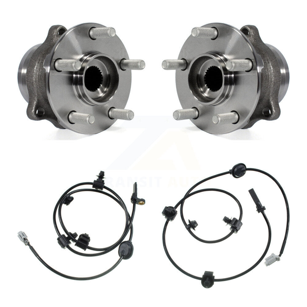 Wheel Hub Bearing And ABS Sensor Rear Kit For Subaru Impreza