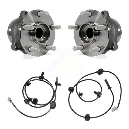 Wheel Hub Bearing And ABS Sensor Rear Kit For Subaru Impreza