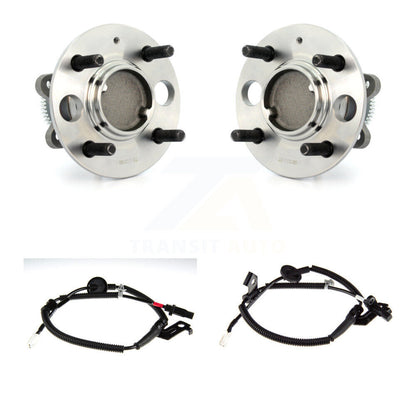 Wheel Hub Bearing Sensor Rear Kit For 2005 Hyundai Sonata 2.4L with 4-Wheel ABS