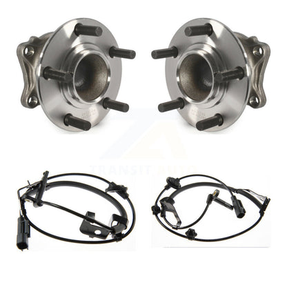 Wheel Hub Bearing ABS Sensor Rear Kit For 2007 Mitsubishi Outlander with Harness