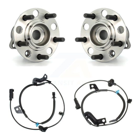 Wheel Hub Bearing And ABS Sensor Rear Kit For Jeep Patriot Compass Dodge Caliber