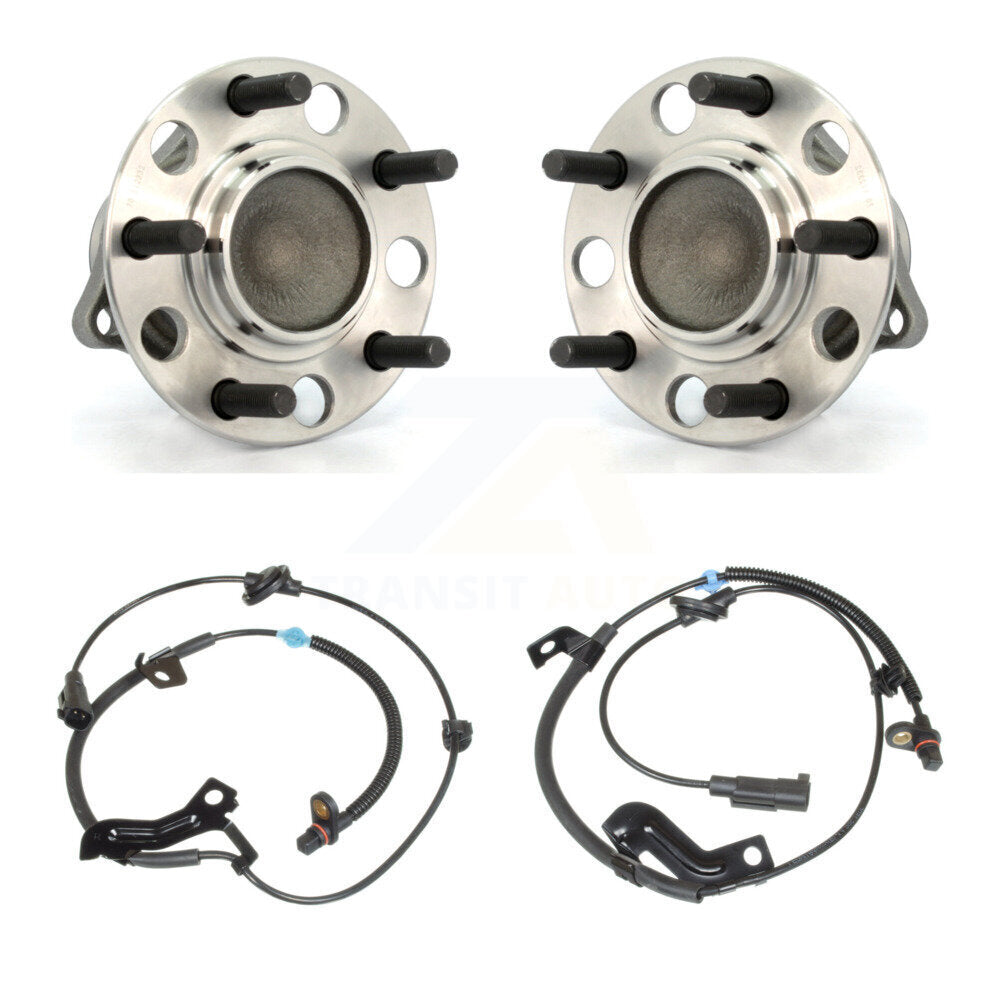 Wheel Hub Bearing And ABS Sensor Rear Kit For Jeep Patriot Compass Dodge Caliber
