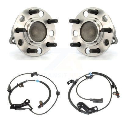 Wheel Hub Bearing And ABS Sensor Rear Kit For Jeep Patriot Compass Dodge Caliber