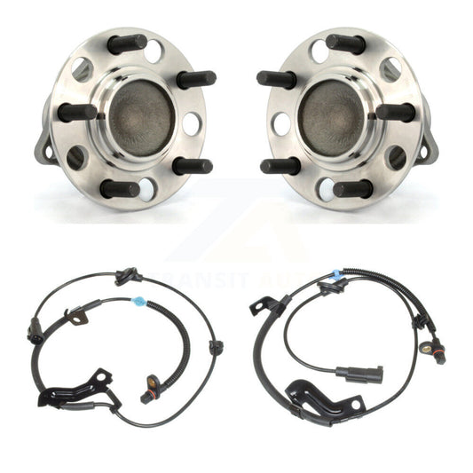 Wheel Hub Bearing And ABS Sensor Rear Kit For Jeep Patriot Compass Dodge Caliber