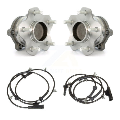 Wheel Hub Bearing And ABS Sensor Rear Kit For Nissan Altima Maxima