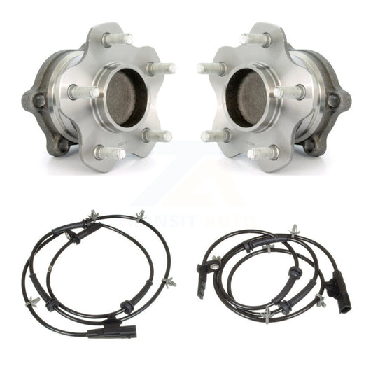 Wheel Hub Bearing And ABS Sensor Rear Kit For Nissan Altima Maxima