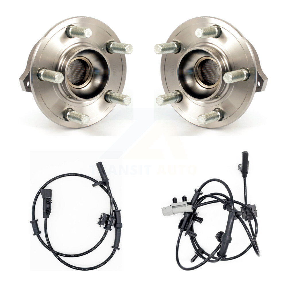 Wheel Hub Bearing ABS Sensor Rear Kit For Dodge Charger Challenger Chrysler 300