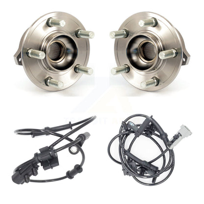 Wheel Hub Bearing & Sensor Rear Kit For Chrysler 300 Dodge Charger with Harness