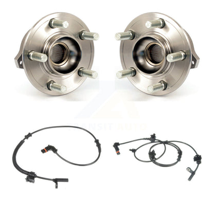 Wheel Hub Bearing ABS Sensor Rear Kit For Dodge Challenger Charger Chrysler 300