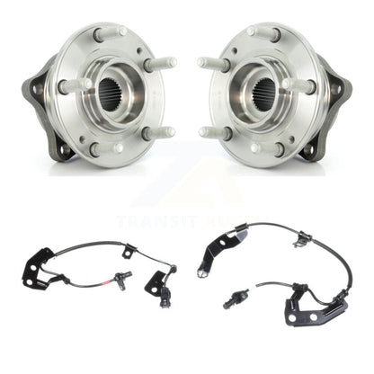 Wheel Hub Bearing And ABS Sensor Rear Kit For Hyundai Santa Fe Sport Kia Sorento