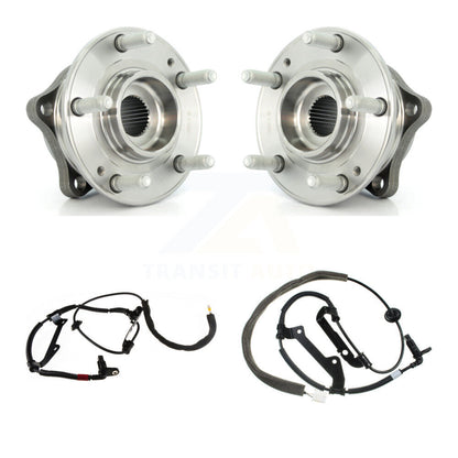 Wheel Hub Bearing And ABS Sensor Rear Kit For Hyundai Santa Fe with Harness