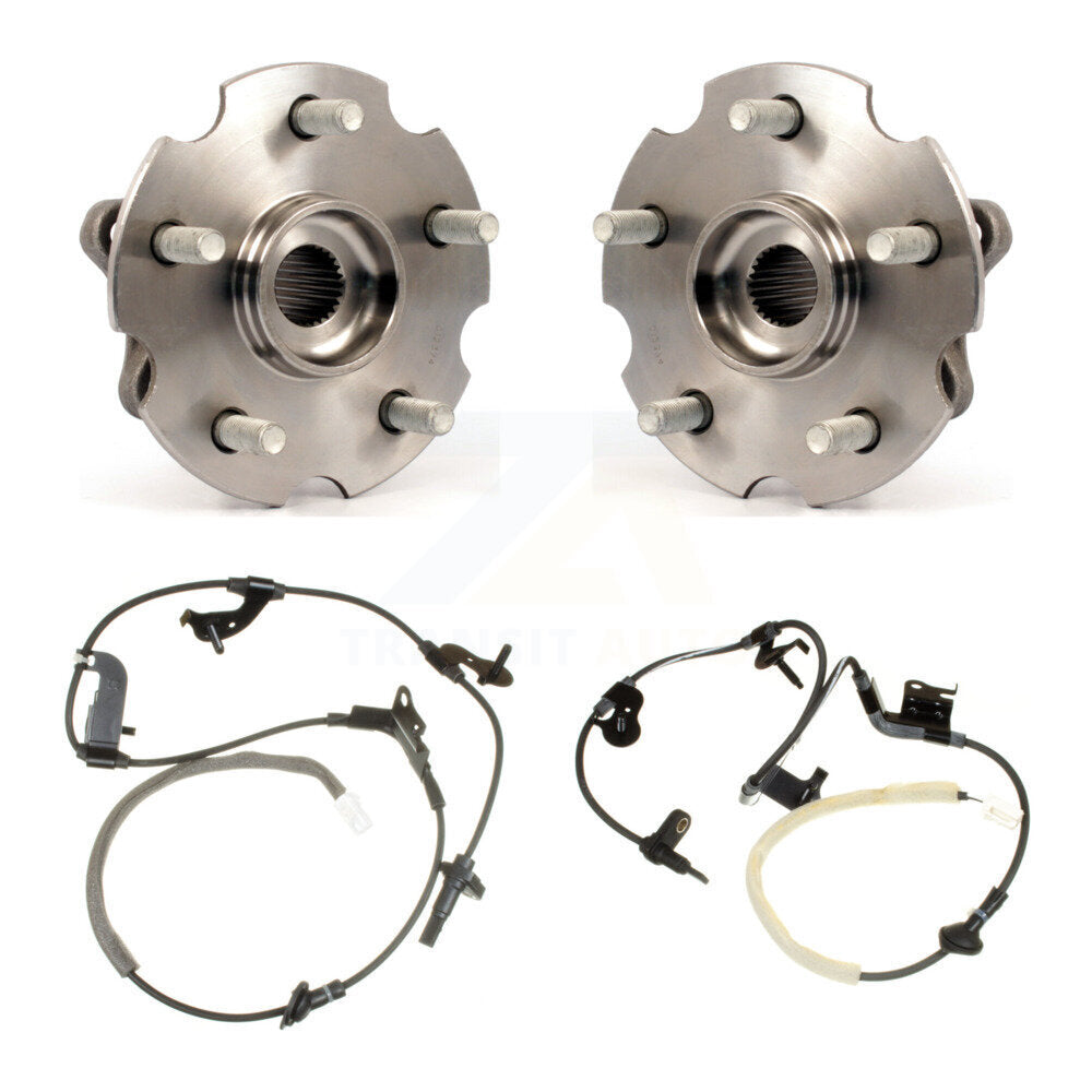 Wheel Hub Bearing And ABS Sensor Rear Kit For Toyota RAV4 with Harness