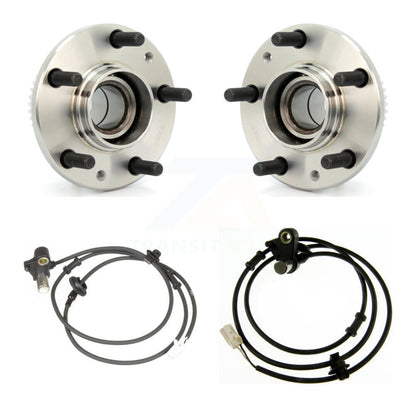 Wheel Hub Bearing And ABS Sensor Rear Kit For Mazda 6 with Harness