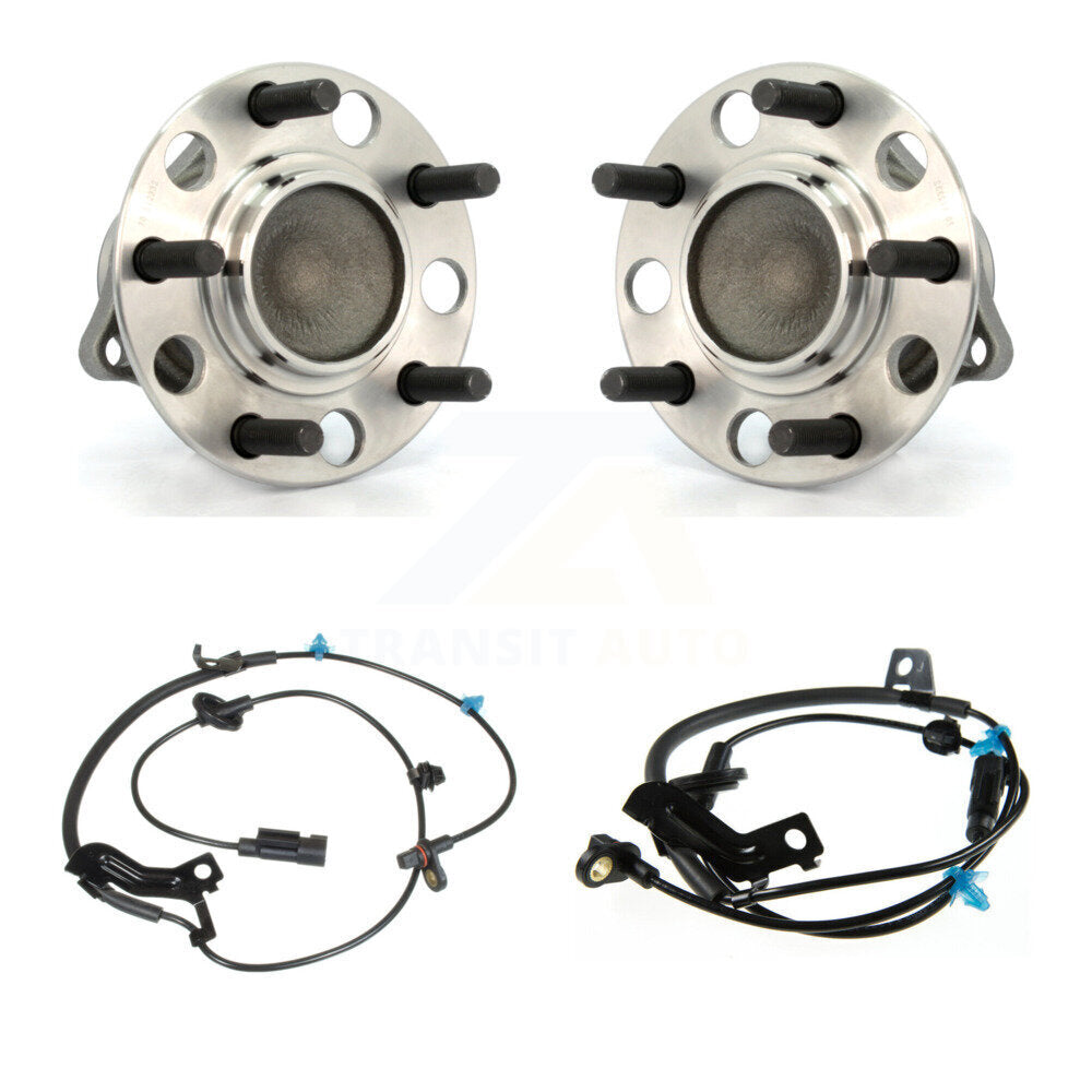 Wheel Hub Bearing And ABS Sensor Rear Kit For Chrysler 200 Dodge Avenger Sebring