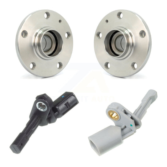 Wheel Hub Bearing Sensor Rear Kit For Volkswagen Jetta Passat Audi Q3 CC Beetle