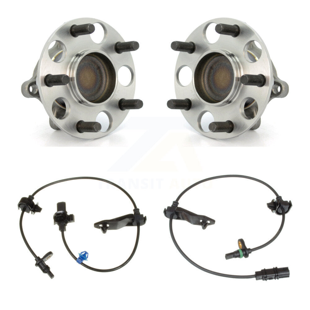 Wheel Hub Bearing And ABS Sensor Rear Kit For Honda Civic