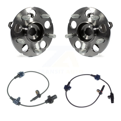 Wheel Hub Bearing & ABS Sensor Rear Kit For Honda CR-V AWD with 2.4L 4-Wheel