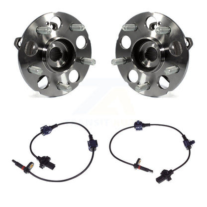 Wheel Hub Bearing Sensor Rear Kit For 2012 Honda CR-V AWD with 2.4L 4-Wheel ABS