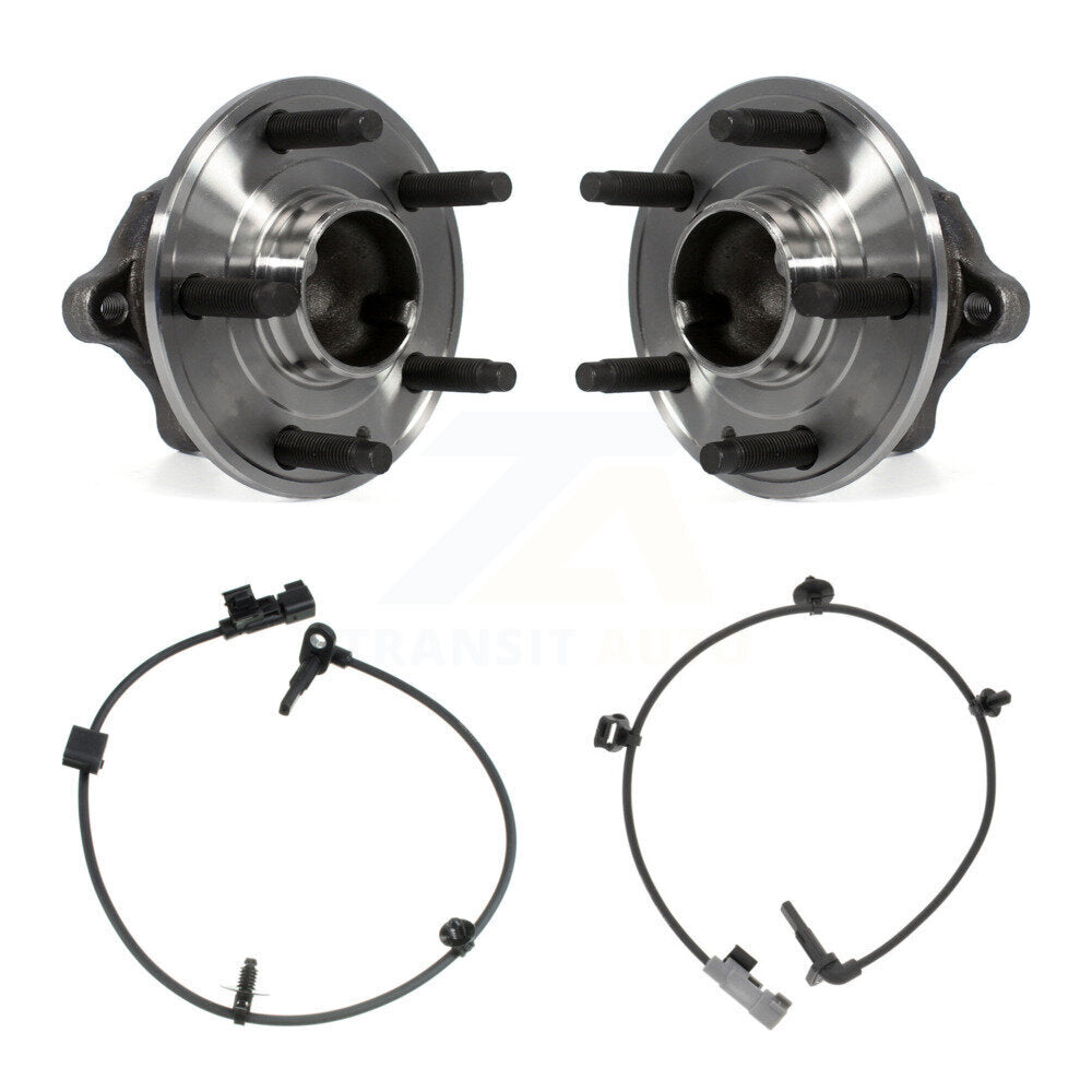Wheel Hub Bearing & Sensor Rear Kit For Chevrolet Trax Buick Encore with Harness