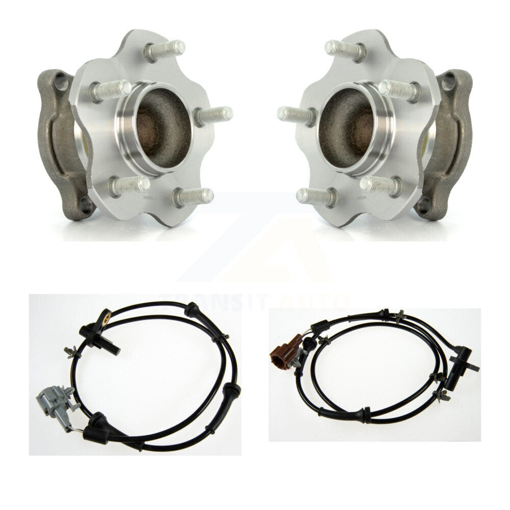 Wheel Hub Bearing & ABS Sensor Rear Kit For 2002-2004 Nissan Altima with Harness