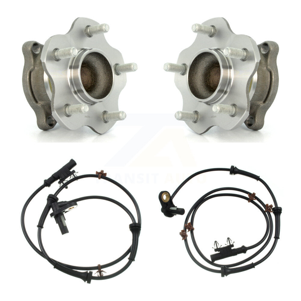 Wheel Hub Bearing & ABS Sensor Rear Kit For 2005-2006 Nissan Altima with Harness