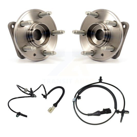 Wheel Hub Bearing & ABS Sensor Rear Kit For Ford Five Hundred Freestyle Mercury