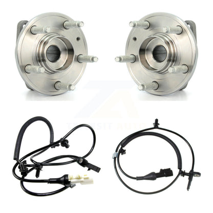 Wheel Hub Bearing & Sensor Rear Kit For Ford Taurus X AWD with 3.5L 4-Wheel ABS