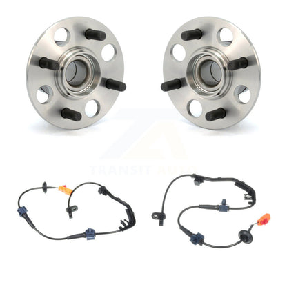 Wheel Hub Bearing Sensor Rear Kit For 2007-2008 Honda Fit 1.5L with 4-Wheel ABS