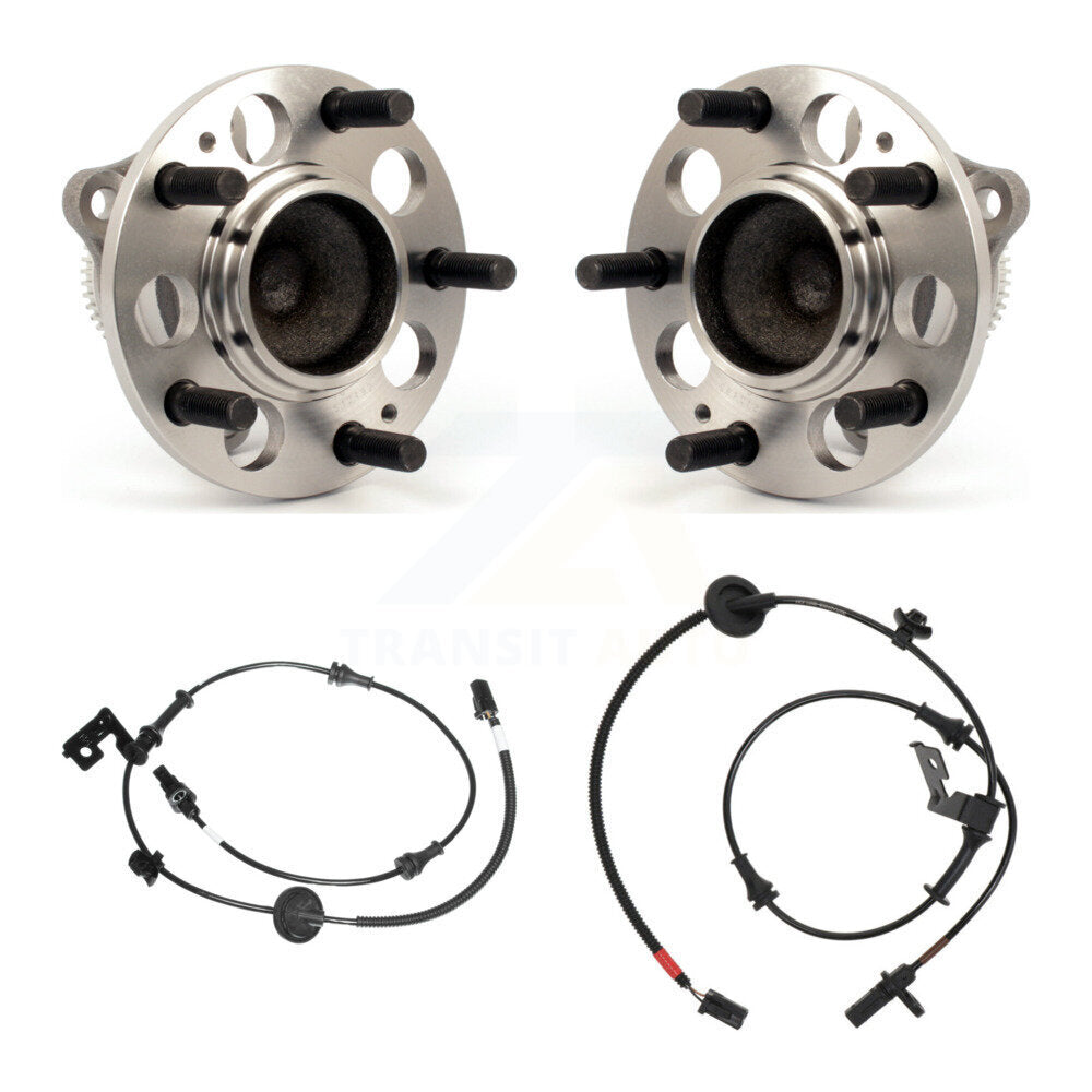 Wheel Hub Bearing And ABS Sensor Rear Kit For Kia Forte Koup Forte5