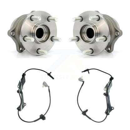 Wheel Hub Bearing Sensor Rear Kit For Subaru Outback 3.6L 2.5L with 4-Wheel ABS