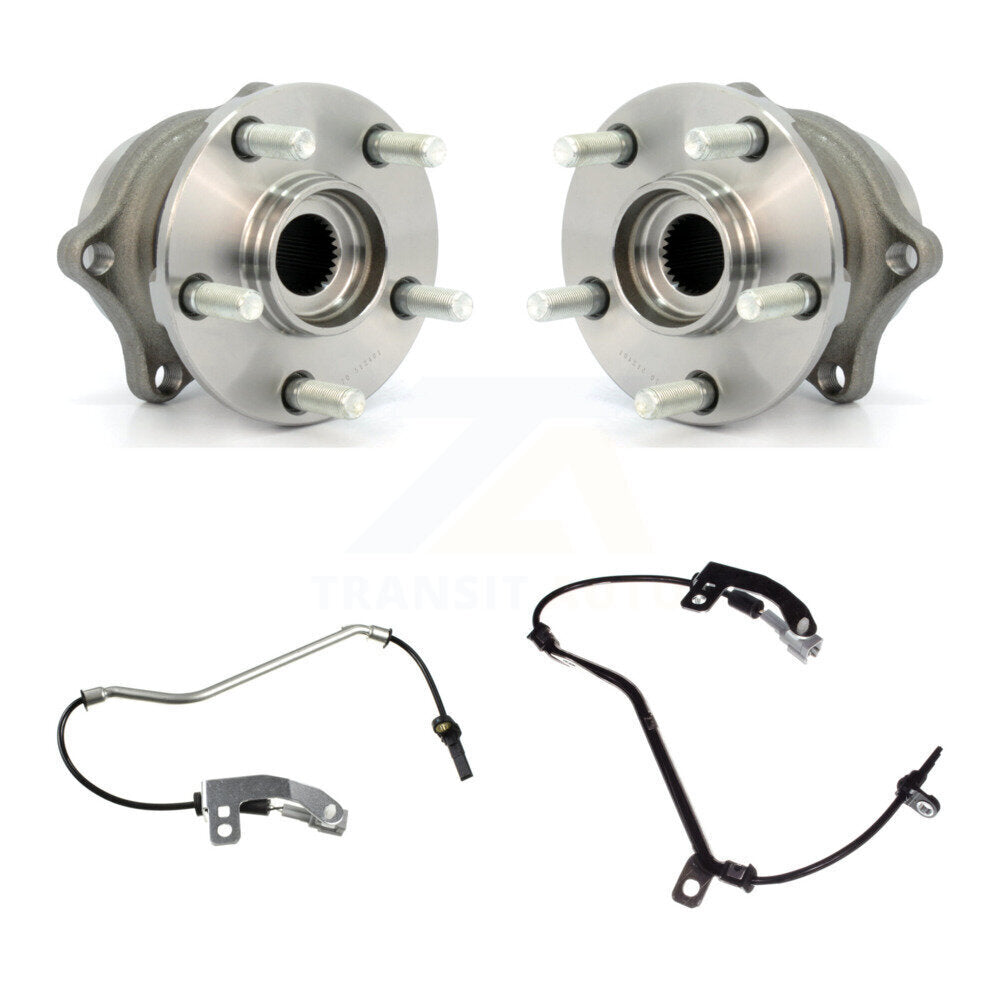 Wheel Hub Bearing Sensor Rear Kit For Subaru Outback 3.6L/2.5L with 4-Wheel ABS