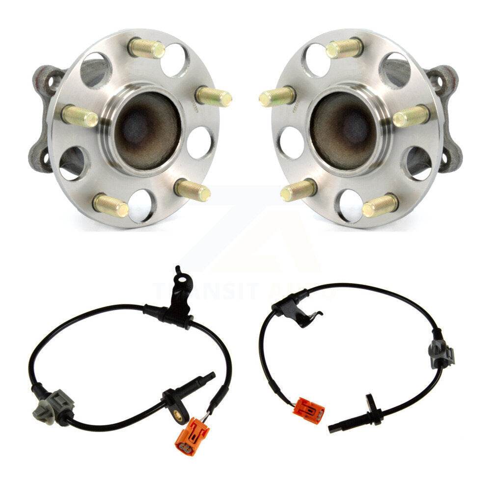 Wheel Hub Bearing Sensor Rear Kit For 2004-2008 Acura TSX 2.4L with 4-Wheel ABS