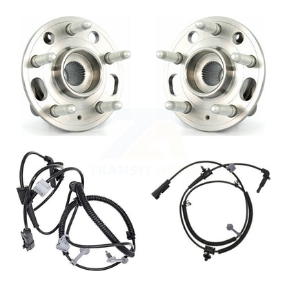 Wheel Hub Bearing Sensor Rear Kit For 12 Buick Regal 2.4L/2.0L with 4-Wheel ABS