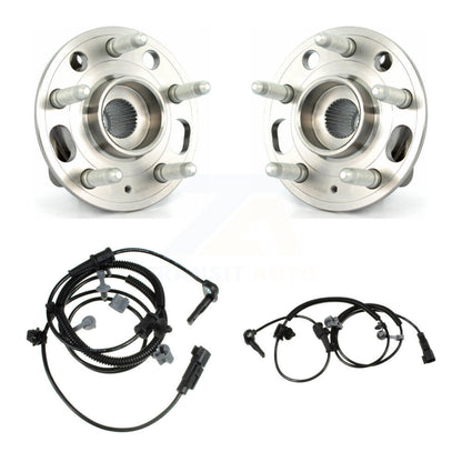 Wheel Hub Bearing And ABS Sensor Rear Kit For Chevrolet Malibu Impala