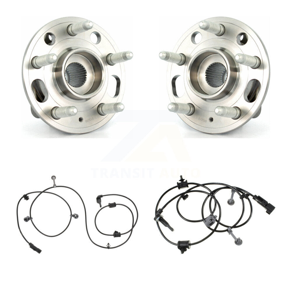 Wheel Hub Bearing And ABS Sensor Rear Kit For Buick LaCrosse Regal