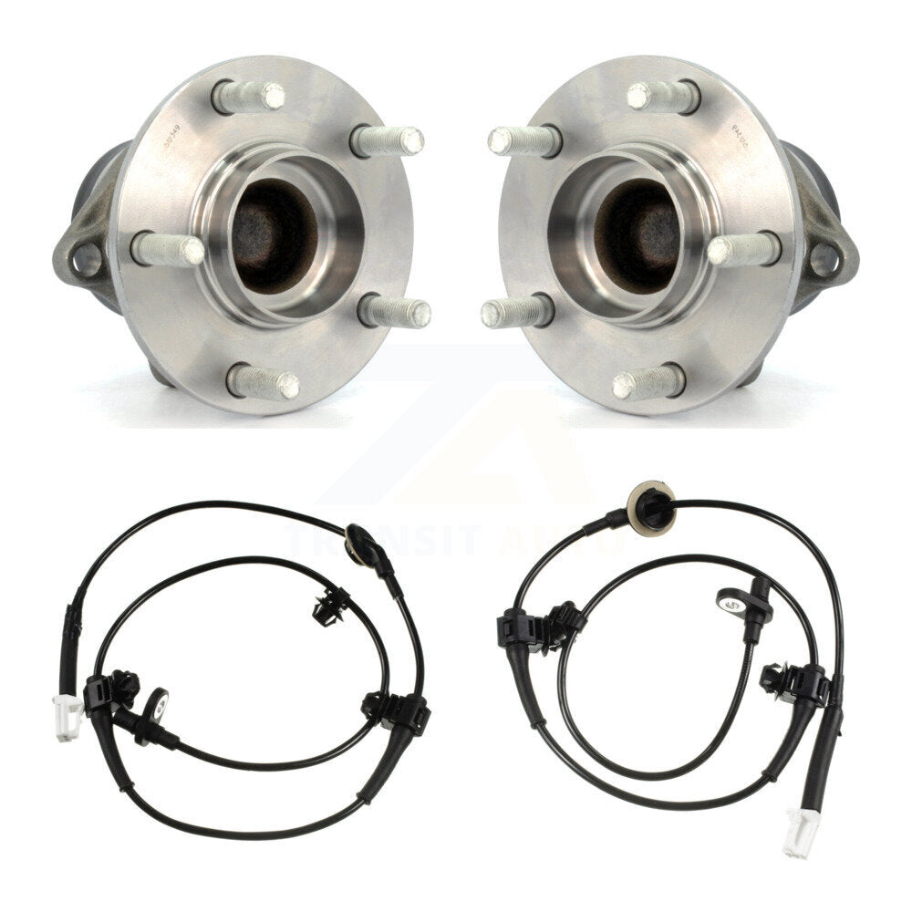 Wheel Hub Bearing And ABS Sensor Rear Kit For Mazda CX-7 with Harness