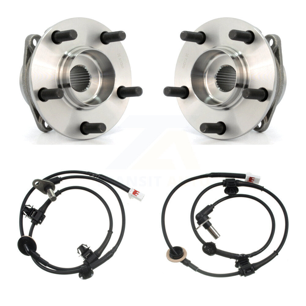 Wheel Hub Bearing And ABS Sensor Rear Kit For Mazda CX-7 with Harness
