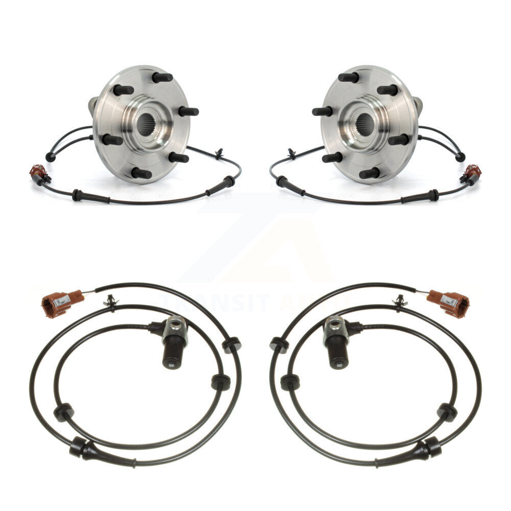 Wheel Hub Bearing And Extra ABS Sensor Rear Kit For Nissan Pathfinder