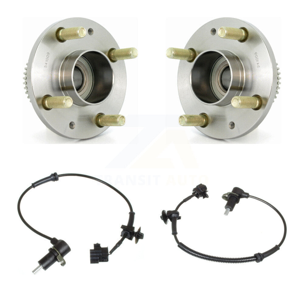Wheel Hub Bearing Sensor Rear Kit For 2005-2006 Pontiac Wave With ABS Tone Ring