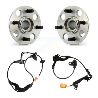 Wheel Hub Bearing & ABS Sensor Rear Kit For Honda Civic Built in US with Harness
