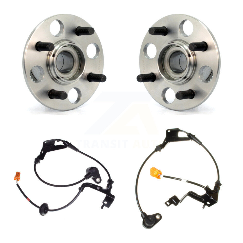 Wheel Hub Bearing Sensor Rear Kit For 01-02 Honda Civic EX with 1.7L 4-Wheel ABS