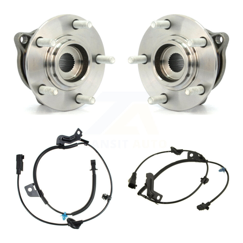 Wheel Hub Bearing Sensor Rear Kit For 11 Mitsubishi Outlander Sport with Harness