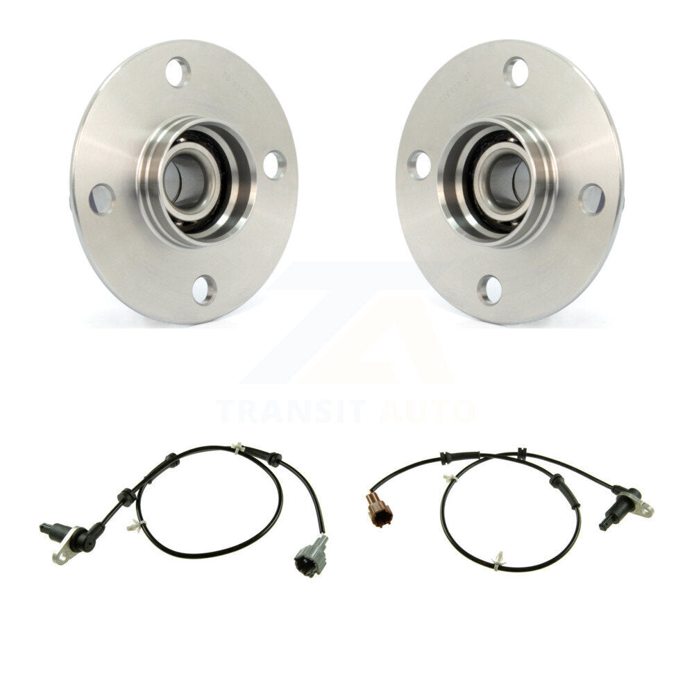 Wheel Hub Bearing And ABS Sensor Rear Kit For Nissan Sentra